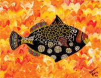 Triggerfish (11 x 14) - SOLD (Prints Available)