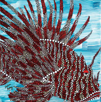 Lionfish (12 x 12) - $300 (Prints Available)